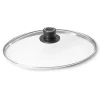 Glasdeckel m. Deckelknopf oval 38 cm | A138546