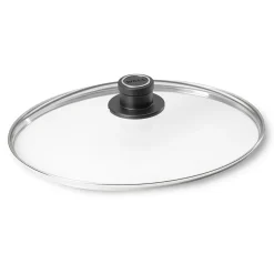 Glasdeckel m. Deckelknopf oval 38 cm | A138546