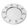 Glasuntersetzer 13 cm Edelstahl | A104672