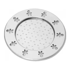 Glasuntersetzer 13 cm Edelstahl | A104672