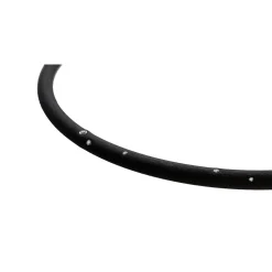 Halsreif Kautschuk 5 Brillanten 0,08 ct W si Weißgold 750/- Verschluß Stahl | A132981
