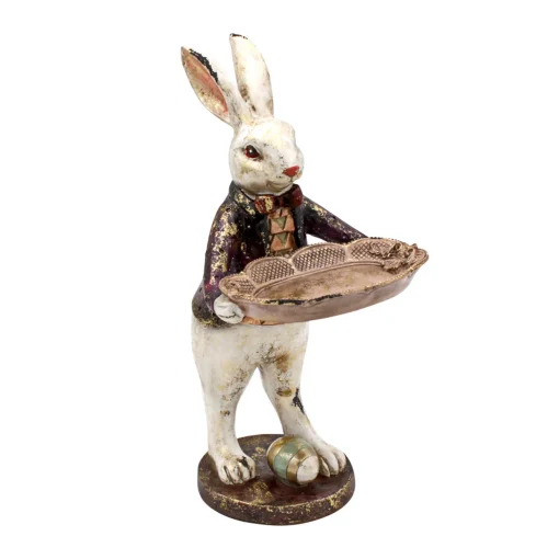 Hase mit Schale 17x14x30 cm | A171289