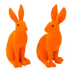 Hase 16x11x35 cm orange   | A202324