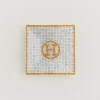 HERMÈS 'Mosaique au 24 or', Platte quadratisch 7x7 cm Nr. 1 | A101575