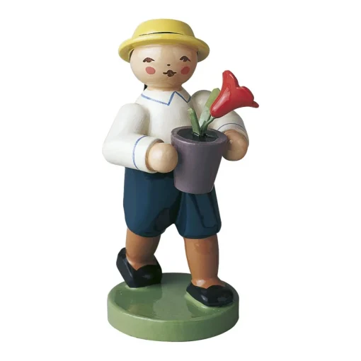Junge m. Blume | A138007