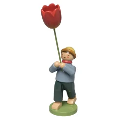Junge m. Tulpe | A134973