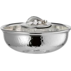 Kaviarschale gehämmert D 16 cm Sterlingsilber | A120446