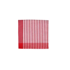 Küchentuch 50x70 cm Streifen schmal rot | A166960