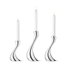 Kerzenhalter Set 16/20/24 cm Edelstahl 3 Stk. | A111013