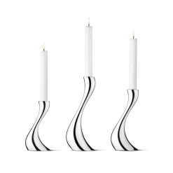 Kerzenhalter Set 16/20/24 cm Edelstahl 3 Stk. | A111013