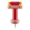 Korkenzieher 18 cm Buchenholz pink | A100138