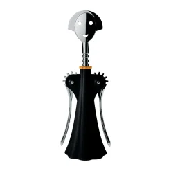 Korkenzieher 24,5 cm Harz/Zamak schwarz | A105753