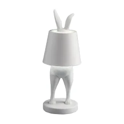 LED-Tischleuchte Hiding Rabbit  28 cm weiß | A202319