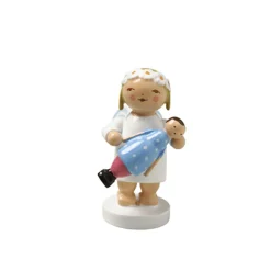 Margeritenengel mit Puppe | A140146