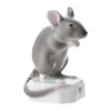 Maus Karl sitzend Ugl. A I grau | A112196