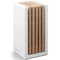 Messerblock Esche/Buche weiß | A134860