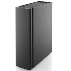 Messerblock 20,5x7,4x25 cm schwarz | A128680