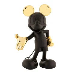 Mickey Welcome 30 cm mattschwarz/gold | mattschwarz/gold | A188672