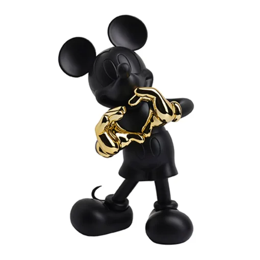 Mickey with Love 60 cm schwarz/gold by Kelly Hoppen | A200315