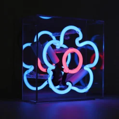 Mini Acrylic Box Neon - Daisy - Blue | A188846