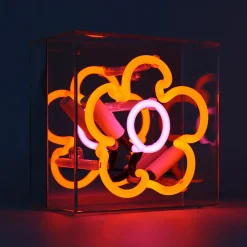 Mini Acrylic Box Neon - Daisy - Orange | A188836