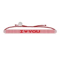 Mini-Glasperlenarmband I LOVE YOU | A181293