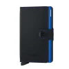 Miniwallet Matte black & blue | A131732
