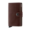 Miniwallet Vegetable Tanned espresso brown | A131886