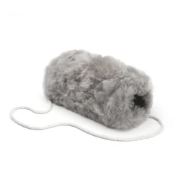 Muff Alpaka-Fell silver gray | silver gray | A200367