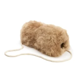 Muff Alpaka-Fell taupe | taupe | A200366