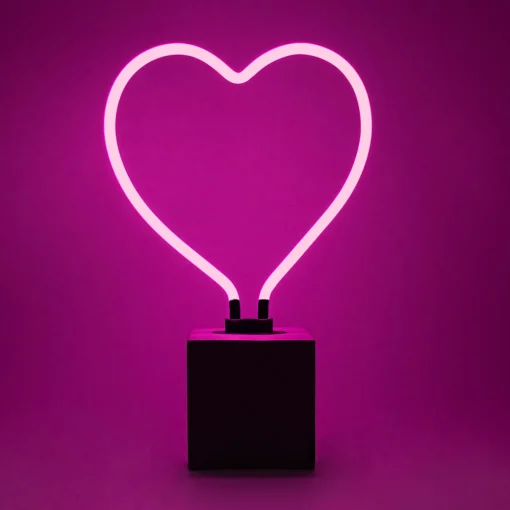 Neon Tischleuchte - Heart | A188999