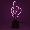Neon Tischleuchte - Middle Finger Pink | A188842