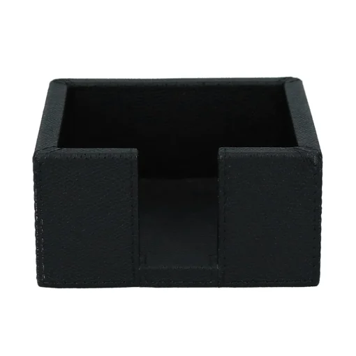 Notizblockhalter, Golf schwarz, Naht schwarz | A124253