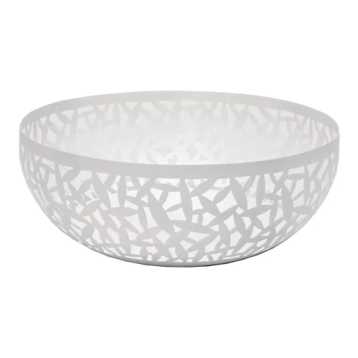 Obstschale 29 cm Edelstahl weiß | A107692