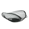 Obstschale 33 cm Edelstahl schwarz | A110638
