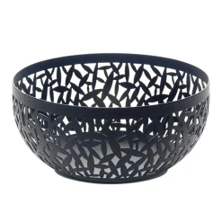 Obstschale 21 cm Edelstahl schwarz | A106494
