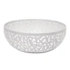 Obstschale 21 cm Edelstahl weiß | A107953