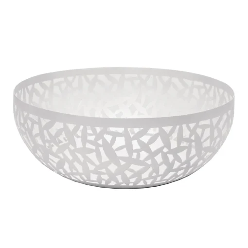 Obstschale 21 cm Edelstahl weiß | A107953