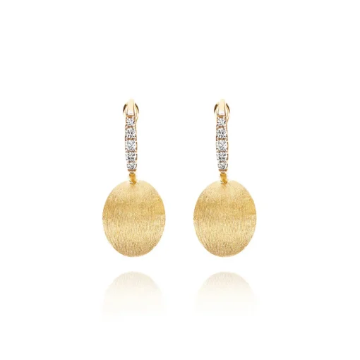 Ohrhänger 750/- Gelbgold Diamanten 0,085 ct | A177437