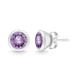 Ohrstecker Sterlingsilber 925 Amethyst | A146079