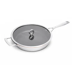 Pfanne mit Deckel 32 cm beschichtet | 32 cm | A201824