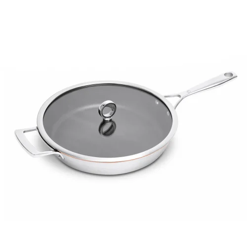Pfanne mit Deckel 32 cm beschichtet | 32 cm | A201824