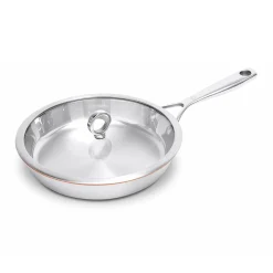 Pfanne mit Deckel 24 cm unbeschichtet | 24 cm | A201826