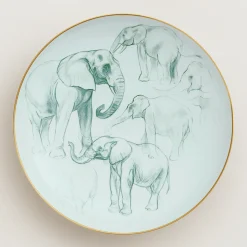 Platte rund tief 36,5 cm | A100683