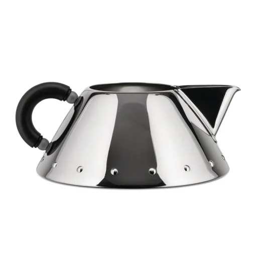 Rahmkännchen 0,20 l Edelstahl/Harz schwarz | A106744