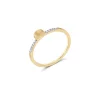 Ring 750/- Gelbgold Diamanten 0,05 ct W54 | A177837