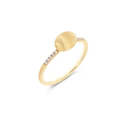 Ring 750/- Gelbgold Diamanten 0,05 ct W54 | A177839