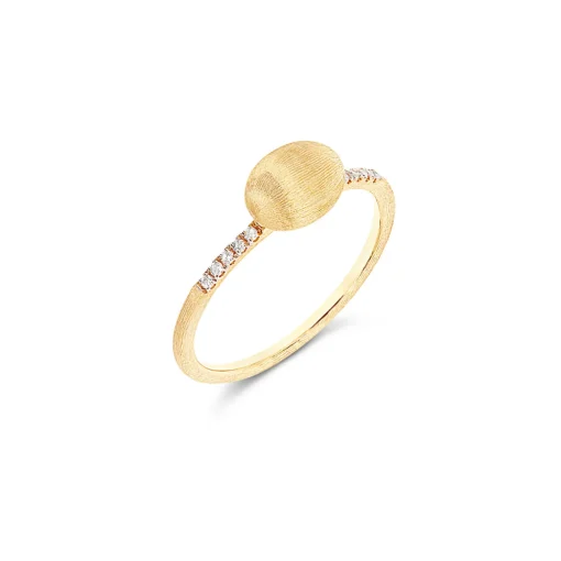 Ring 750/- Gelbgold Diamanten 0,05 ct W54 | A177839