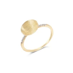 Ring 750/- Gelbgold Diamanten 0,05 ct W53 | A177805