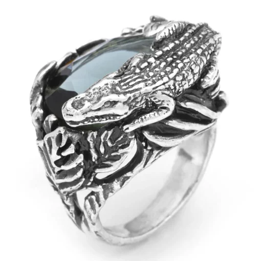 Ring Krokodil Eden Sterlingsilber W56 | A138492